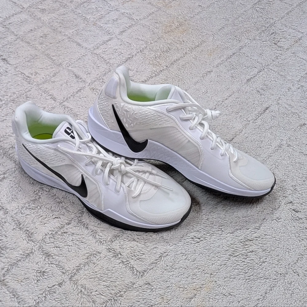 Nike Sabrina 2 TB White Black Basketball Shoes Womens Size 15 HF3234-100 NEW